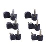 6 Pairs Durable Heel Tips Replacement High Heel Caps Protectors