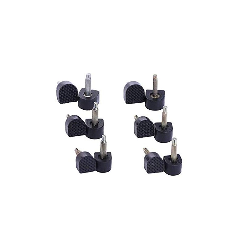 6 Pairs Durable Heel Tips Replacement High Heel Caps Protectors