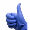 Clean Safety Superb Blue Nitrile Examination Gloves, Box of 100