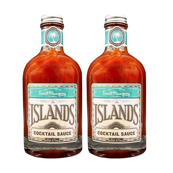 Flavors Of Ernest Hemingway Sauces, the Islands Cocktail Sauce, 12.7 Ozs, 2 Pack - No MSG, No HFCS