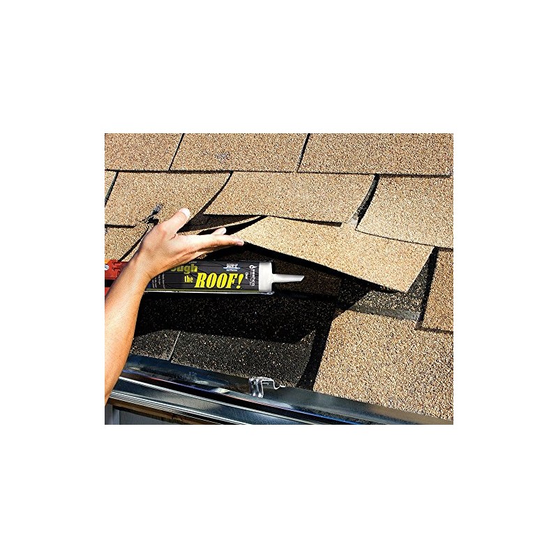 Sashco Through The Roof Sealant, 10.5 oz Cartridge, Clear (Pack