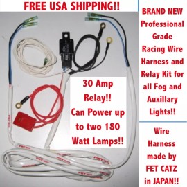 CATZ WIRING HARNESS 4 CATZ HELLA PIAA BOSCH KC FOG LIGHTS