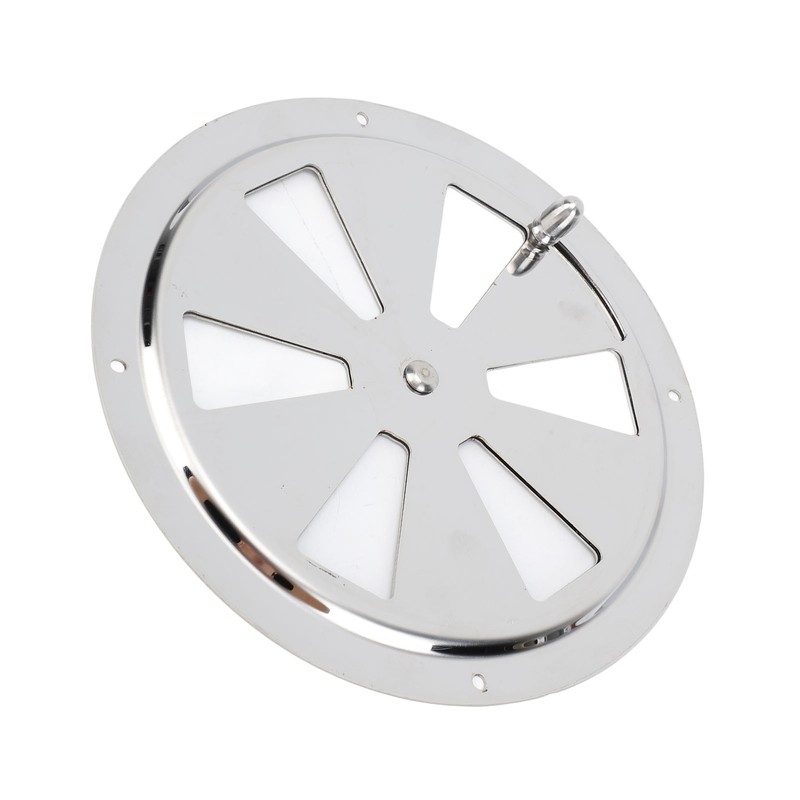 Cabin Ventilation Plate Marine Grade Stainless Steel Round Louver Vent