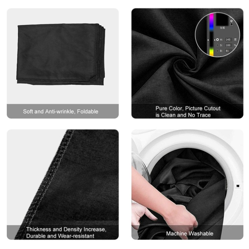 Screen Backdrop High Density Polyester Soft Light Wrinkle Resistant Photography