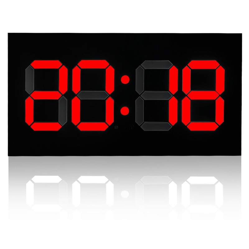 Household Acrylic Digital 3D Clock Remote Control Perpetual Calendar Alarm