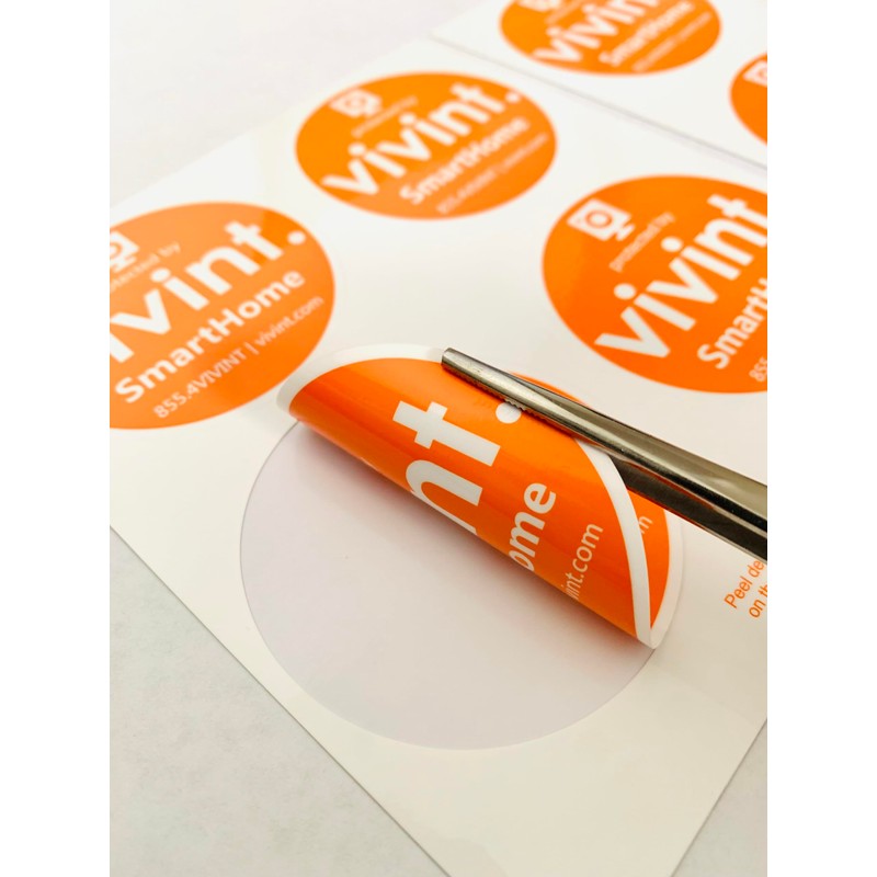 Generic 1 Yard Sign with 28"" Aluminum Post and 4