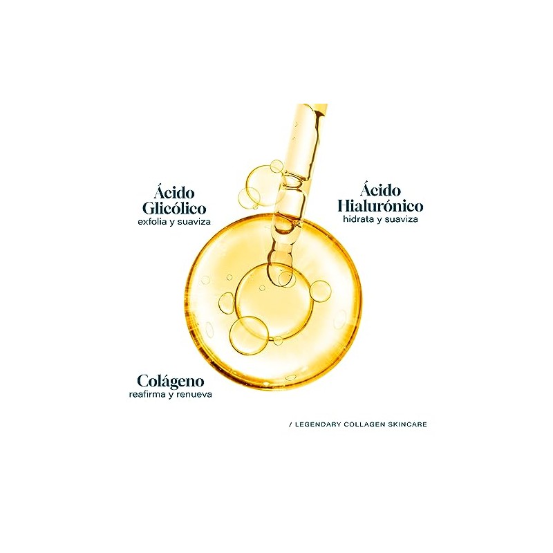 Collagenic | Serum Peeling Facial con Acido Glicólico y Colágeno|