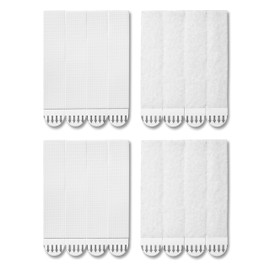 JELLYSUB 28 Pairs (56 Strips) Narrow Picture Mounting Strips, Picture Hangers for Picture Frames and Christmas Decorations, Picture Hanging without Drilling, Residue-Free Removal (Large, Slim)