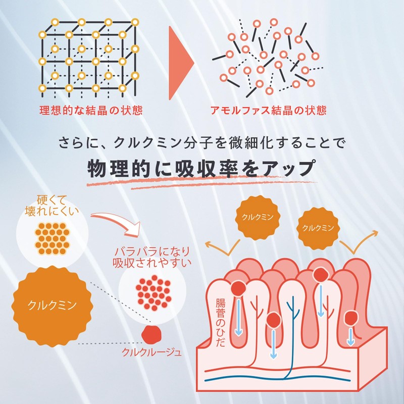 CannaTech クルクルージュ 高吸収型 クルクミン サプリメント 62粒*3個 3ヶ月分 京都大学発ベンチャー 開発 curcuRouge