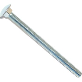 Hard-to-Find Fastener 014973230951 Midwest Carriage Bolt, 5/16-18 X 4-1/2 in, Zinc Plated, 50