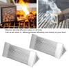 2Pcs BBQ Grill Smoker Tube Mesh Tube Pellets Smoke Box