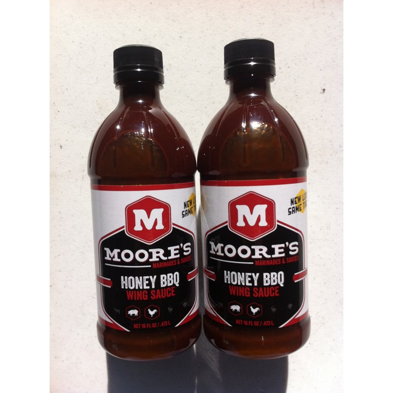 Moore's Honey BBQ Wing Sauce 16oz. (2pk.)