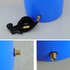LCOUACEO 3 Pieces Water Butt Feed-Through Brass Tank Fitting, Barrel