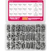 YEEZET 1000pcs M4 M5 M6 Bolts and Nuts Washers Assortment
