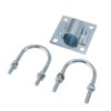 Antenna Mast Pipe Mount Stable Support Flexible Adjustment Aluminum Alloy