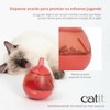 Catit PIXI Treat Dispenser, Interactive Treat Dispensing Cat Toy, Rooster