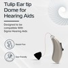 Hearing Aid Domes, Tulip Ear tip Dome for Hearing Aids,