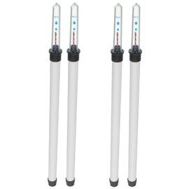 DOITOOL Water Level Indicator 4 Pieces Plant Water Meter Reminder Plant Moisture Indicator Rods 300 ml