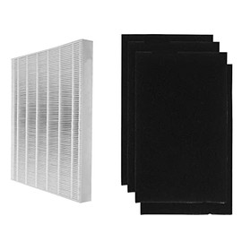 Merchandise Mecca Replacement Filter Bundle for Winix D480 Air Purifier, H13 True HEPA Replacement D4, 1 Filter and 4 Carbon Filters, D4 Filter, Item Number 1712-0100-00
