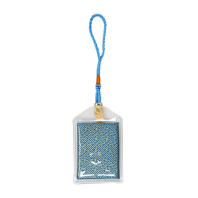 Chinese Blessing Omamori Sachet Bag Longevity/Marriage/Study/Good Luck/Career Amulets 7PCS (Blue