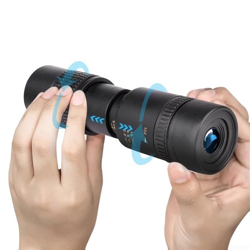 Monocular Telescope, 10-300X Zoom Powerful Handheld High Definition Monocular Outdoors