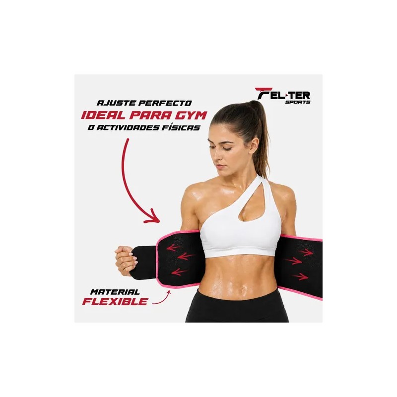 Faja Térmica Reductora Neopreno Felter Fitness
