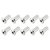 METALLIXITY 10pcs Rivet Hex Socket Head Nuts (M8x20mm) Nickel Plated