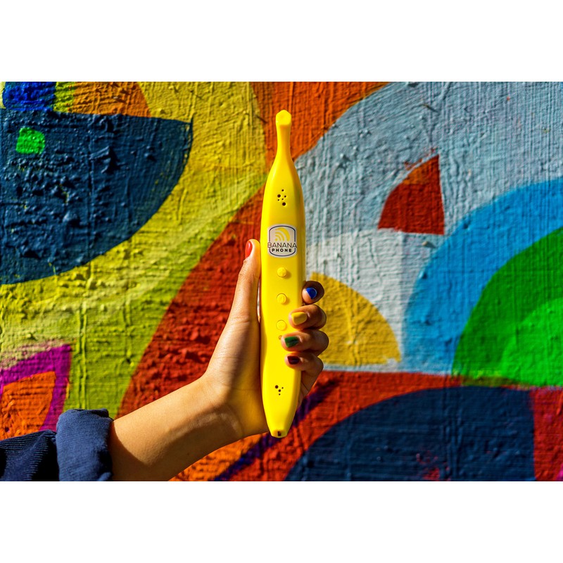 Banana Phone Bluetooth Handset for iPhone and Android Mobile Devices