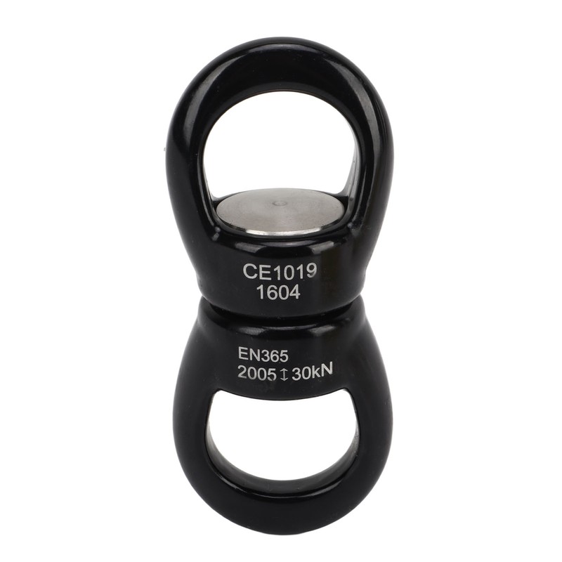 Swing Swivel Hook Stainless Steel 360° Rotatable Wear Resistant Black