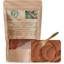 Fantastic Fungi® Reishi (Ganoderma lucidum) mushroom extract powdered Reishi mushroom fruiting body - High Concentration Reishi extract powder ready to use