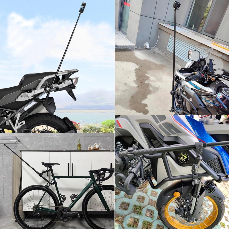 Motorcycle Mount kit for Insta360 One X5 X4 X3 X2
