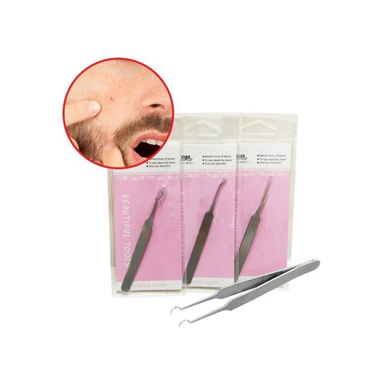(미스터마켓)피지제거기 여드름압출기 블랙헤드제거기 (Mister Market) Blackhead Remover Pimple Extractor Comedone