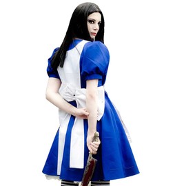 Cos2be Costume for Alice-Madness Returns Alice Cosplay Update Edition(XL)