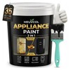 Meuvcol Appliance Paint, 35 Floz Black Appliance Epoxy Paint For