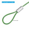 PATIKIL 2PCS 1M Safety Cable Lock Stainless Steel 1.5mm Diameter