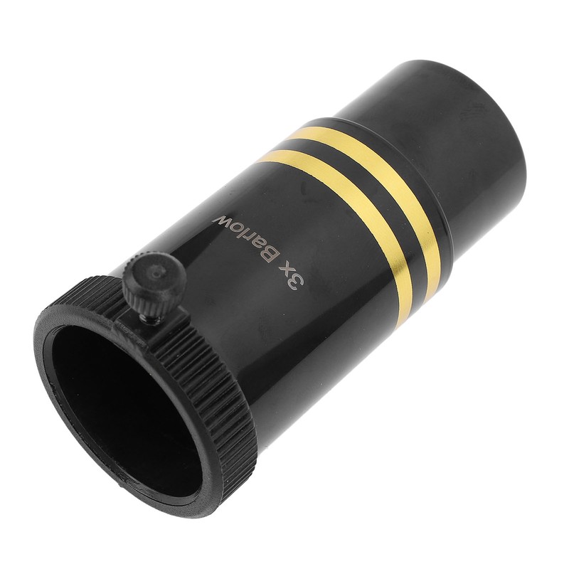 Telescope Barlow Lens 1.25 Inch 3X Multi Coated Achromatic with