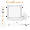 11 inch 26W Square LED Recessed Light, 3 Color Temperature