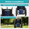 Oxygen Tank Holder for Wheelchiars, Oxygen Cylinder Bag with Adjustable