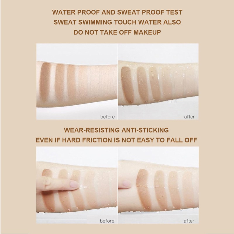 Hppsctink Tattoo Concealer, 10ml Tattoo-Concealer & Reparatur-Creme, Körper-Tattoo-Narben-Abdeckung, Unsichtbarer Abdeckstift,