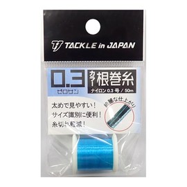 Tackle In Japan Nylon Line 03 Color Root Spool Thread Blue No. 0.3 / 164.4 ft (50 m)