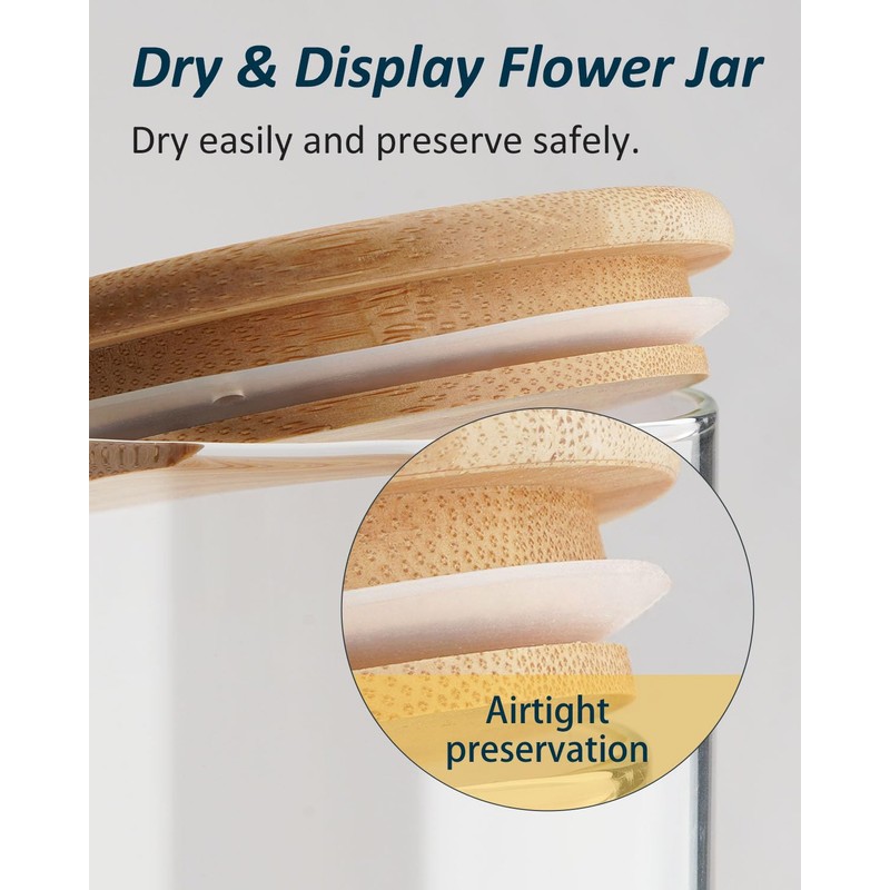 wisedry Flower Preservation Kit, Flower Drying Kit with Silica Gel