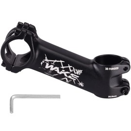 CYSKY Bike Stem 31.8 60mm/70mm/90mm/110mm 25 Degree MTB Stem Mountain Bike Stem Riser Handlebar Stem for Most Road Bike Stem, MTB Stem, BMX Stem, Bicycle Stem (110mm)