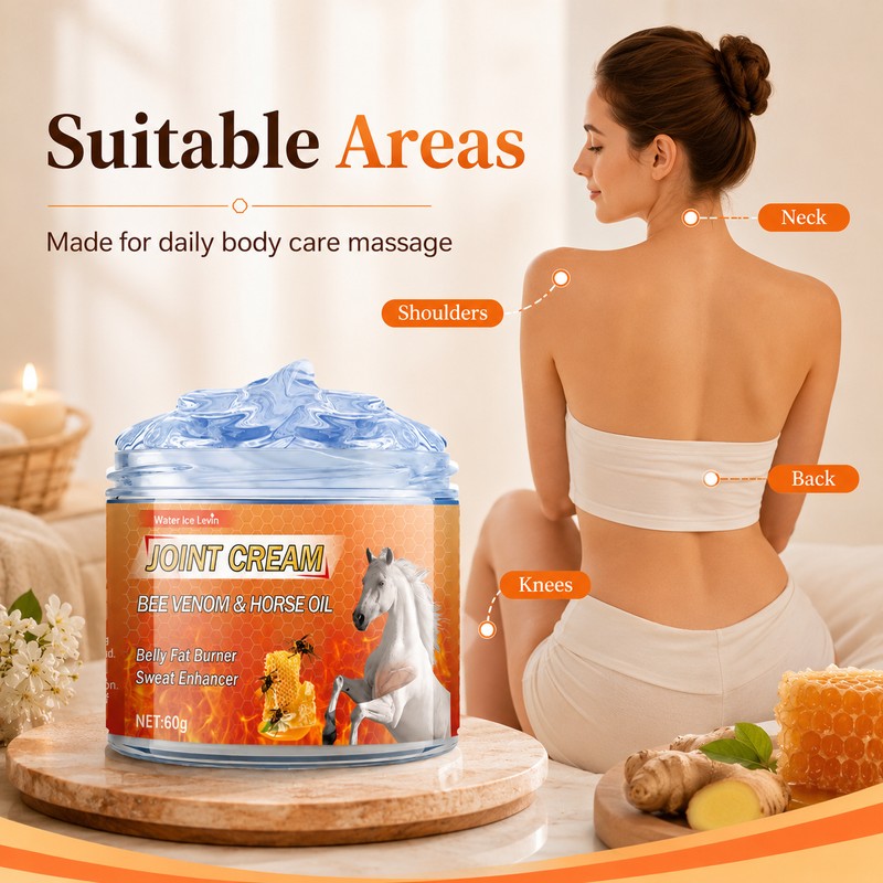 Bee Venom & Horse Oil Body Cream for Massage –