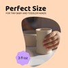 APLAINR Grip Cup, Weighted Silicone Baby Cup, Non-Slip Training Cup,