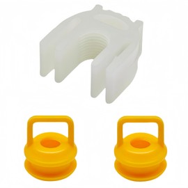 Shifter Cable Bushing Transmission linkage Cable Bushing Compatible with Chevy Silverado 1500 2500 3500 4.3L 5.3L 6.0L 6.2L 6.6L GMC JEP Pontiac RAM D0dge Repair Kit 14104 15276979 52855956AG 3PCS