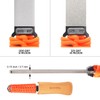 SHARPAL 181N Dual-Grit Diamond Sharpening Stone File Garden Tool Knife