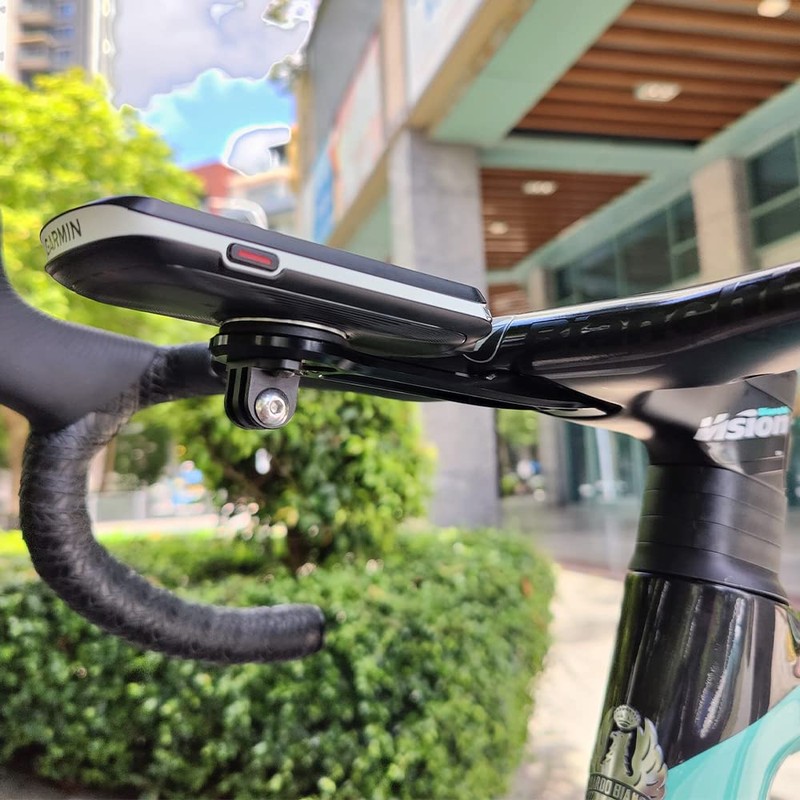 Cestbon Out Front Bike Stem Handlebar Combo Mount for Garmin