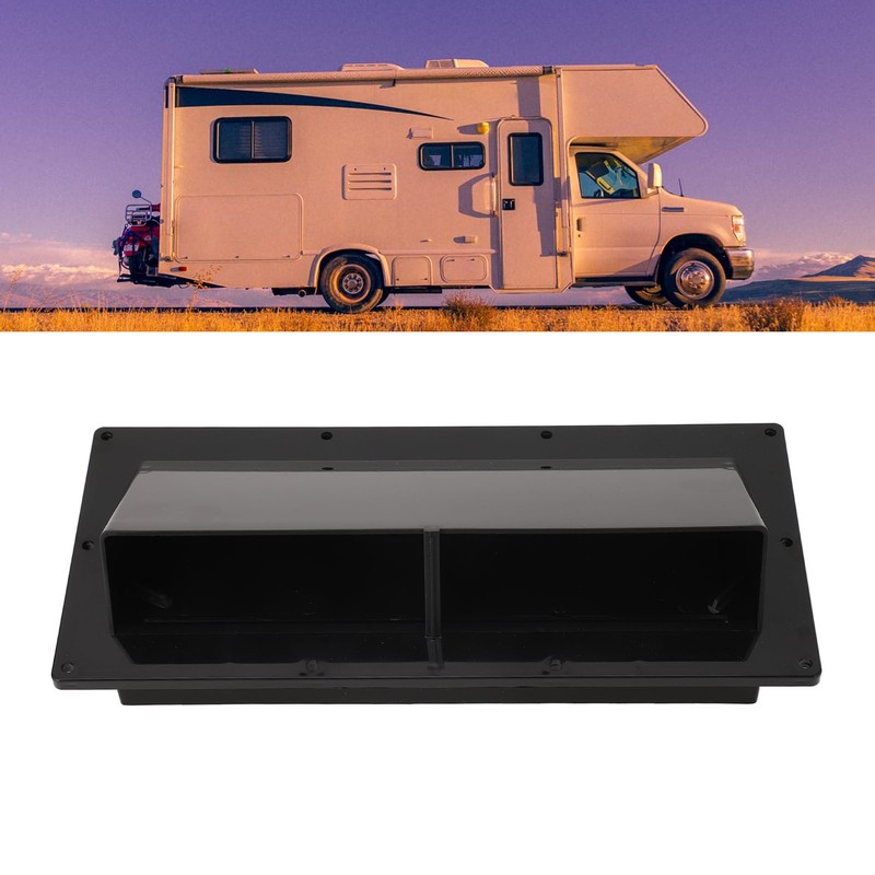 Exhaust Ventilation Cover ABS Automatic Wind Proof Damper Lockable Range