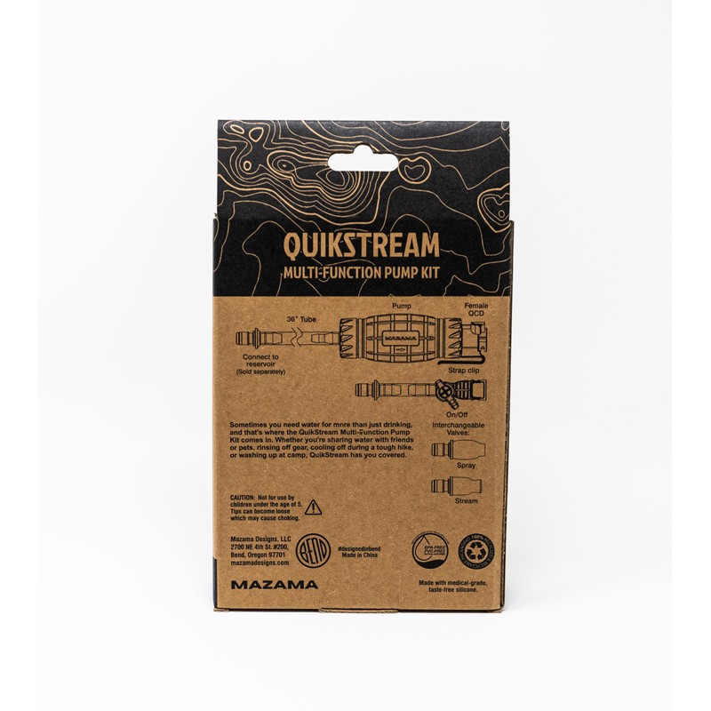 Mazama QuikStream Multi-Function Hydration Pump Kit – Pressurized Water System