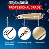 Reaction Tackle Jigging Spoon - 1/2oz - Gold